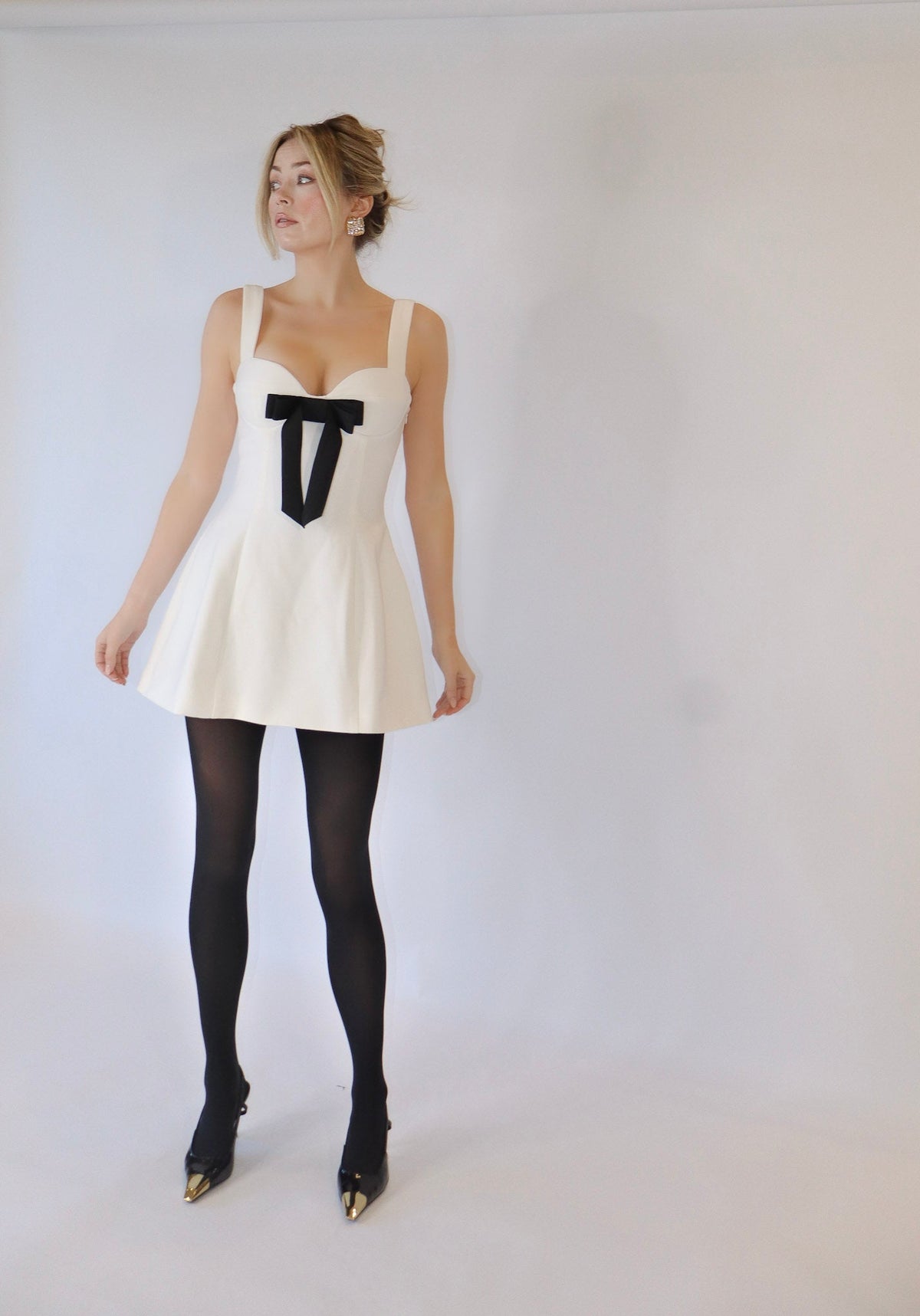 Darling 2.0 in Off-White (Non Velvet Bow)