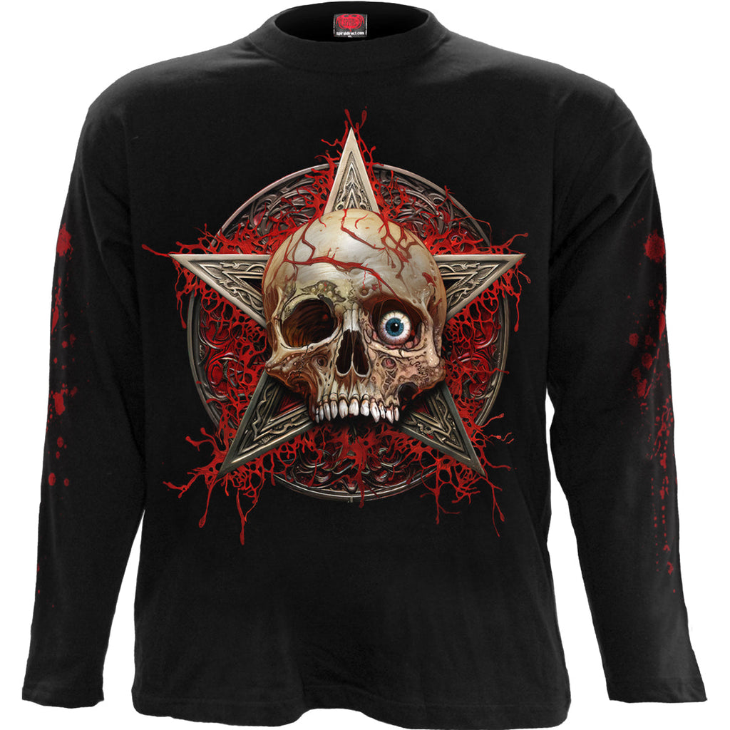 CREEPING CURSE - Longsleeve T-Shirt Black