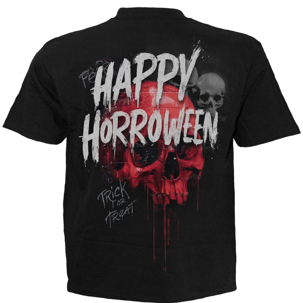 HAPPY HORROWEEN - T-Shirt Black