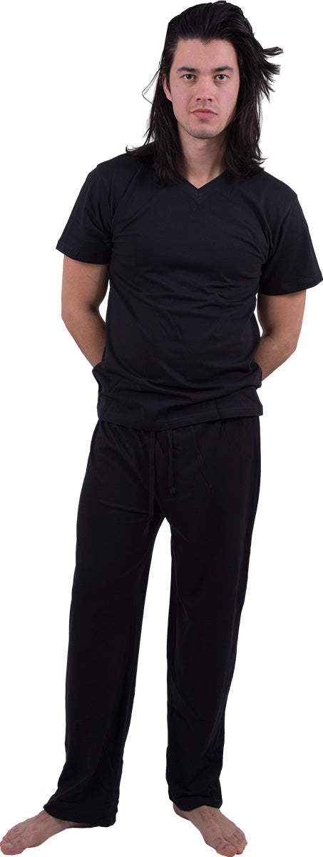 URBAN FASHION - 4pc Mens Gothic Pyjama Set
