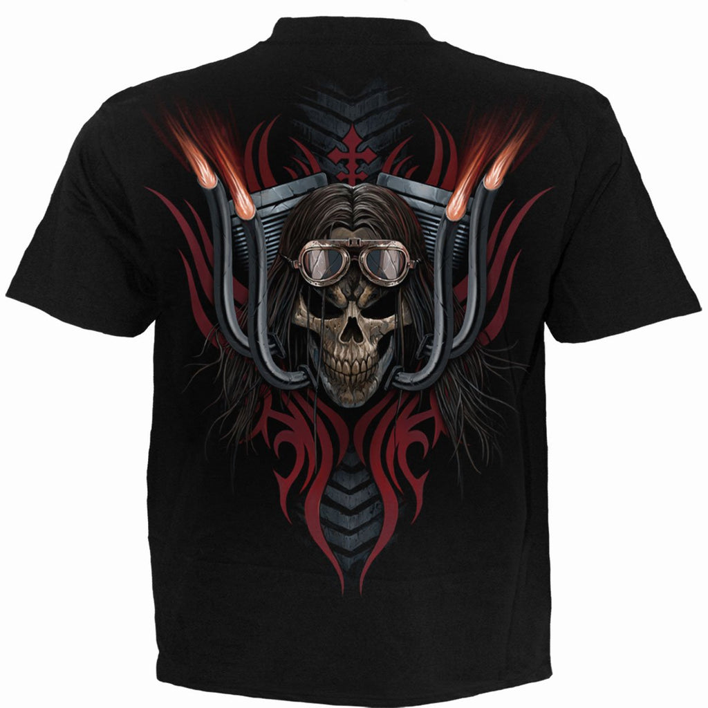 RIDE FREE - T-Shirt Black