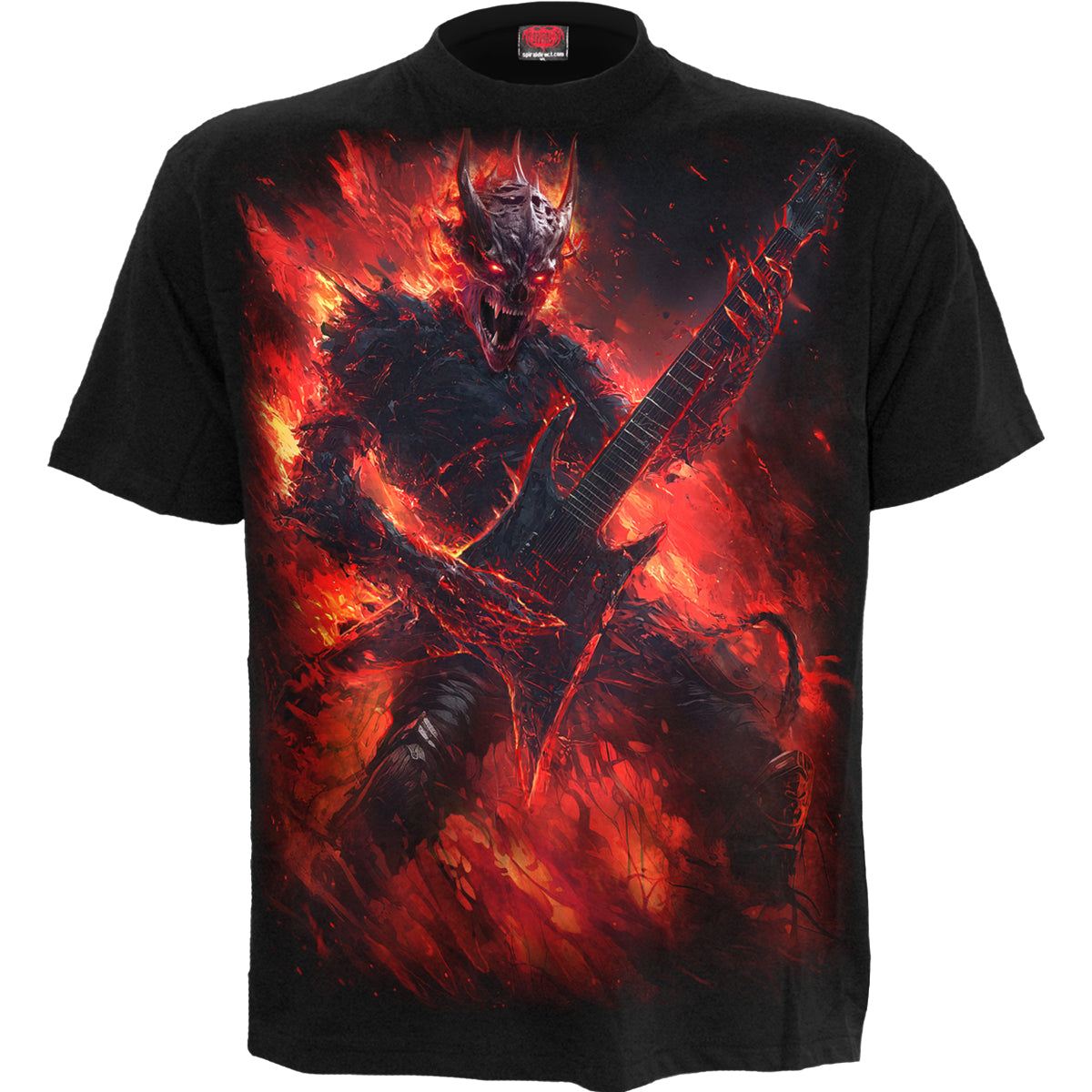 RIFF BURNER - T-Shirt Black